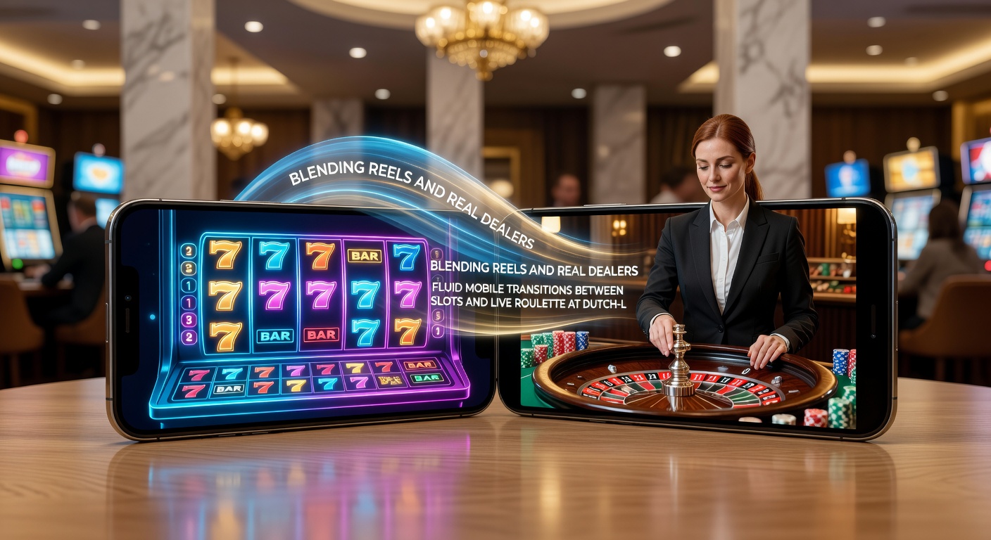 Live dealer bij roulette-tafel met slots op de achtergrond op een tablet-scherm in een Nederlands online casino