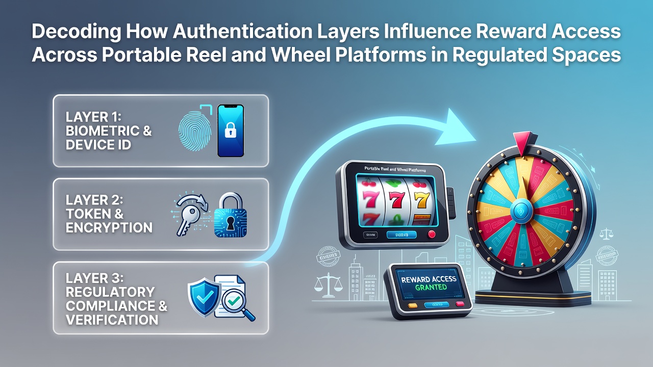 Mobiele authenticatie schermen op reel- en wheel-platforms met verificatie stappen
