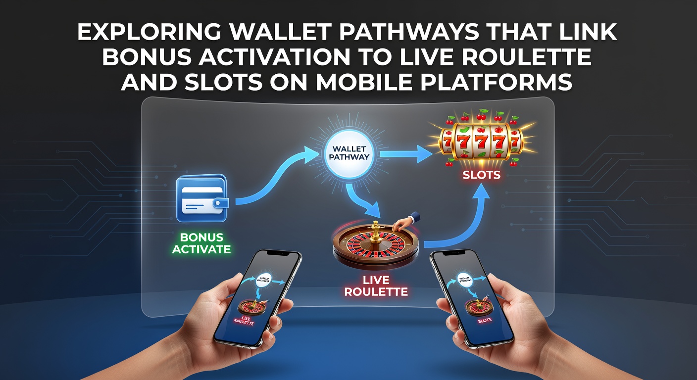 Mobiele portemonnee-integratie met bonusactivering voor live roulette en slots