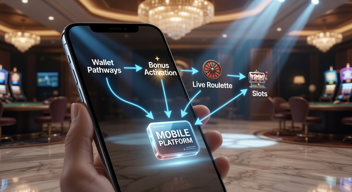 Wallet-activering tijdens mobiele slotsessie met live elementen
