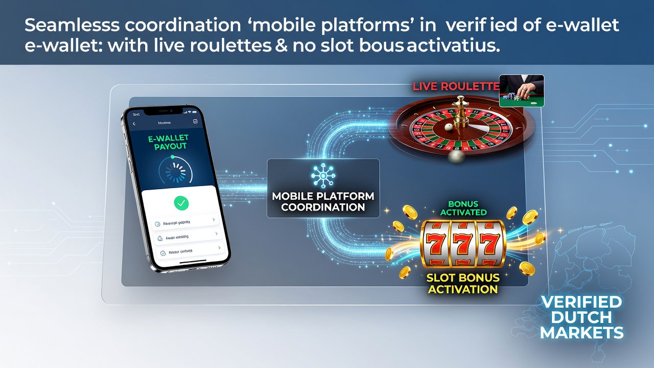 Mobiele platforms coördineren e-wallet uitbetalingen met live roulette en slot bonussen in Nederlandse markten