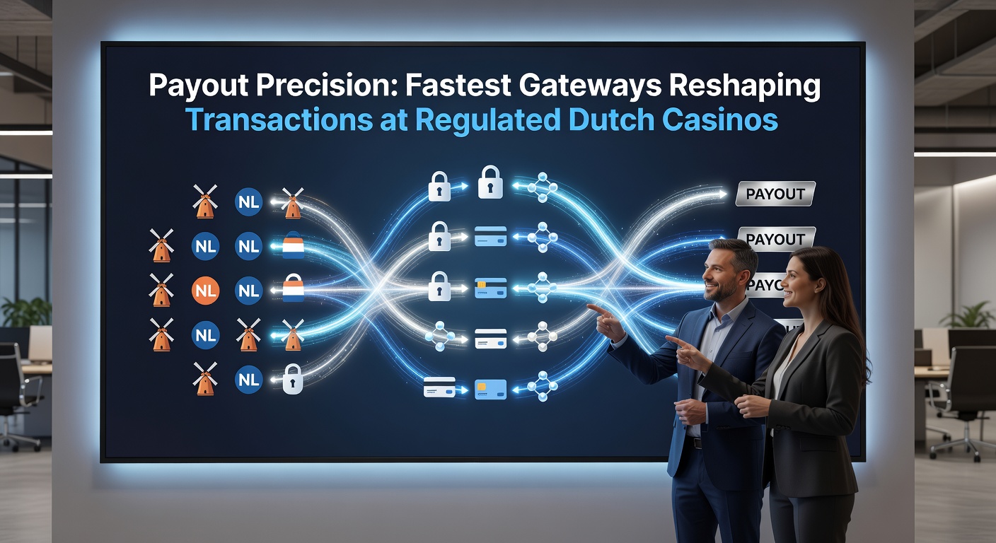 Grafiek met dalende uitbetalingstijden bij KSA-gelicentieerde Nederlandse online casinos, highlightend gateways zoals Trustly en iDEAL