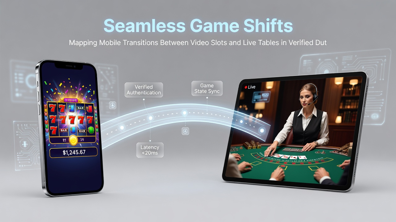 Analyse van mobiele transities tussen slots en live spellen op Nederlandse platforms