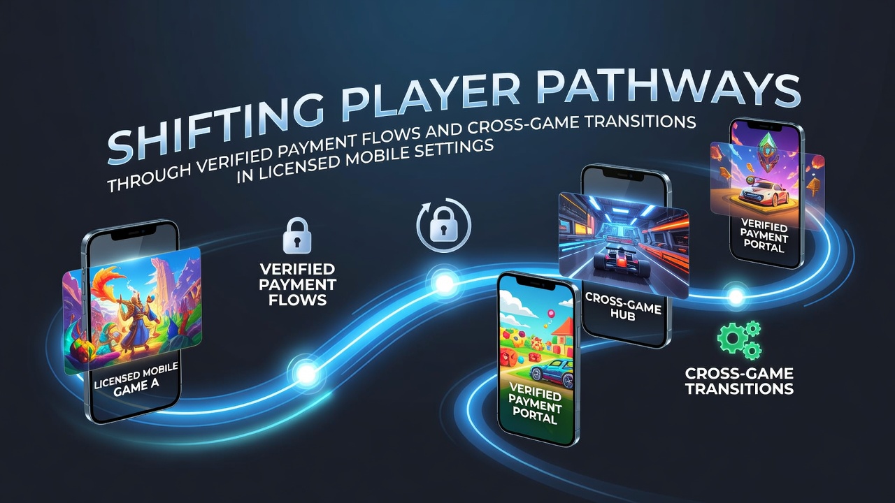Mobiele casino interface met geverifieerde betalingsopties en naadloze game-overgangen