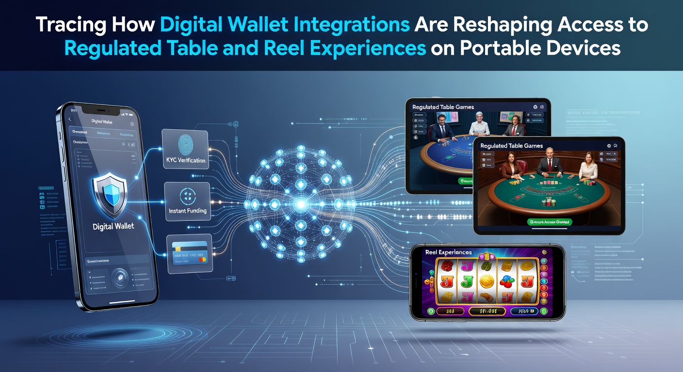 Digitale portemonnee integratie met mobiele casino apps op smartphones en tablets