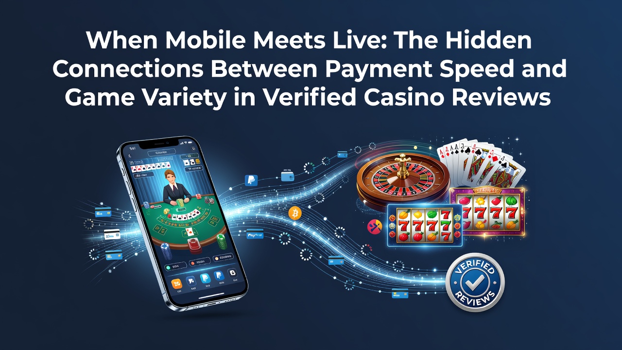Mobiele casino interface met snelle betalingen en live spellen